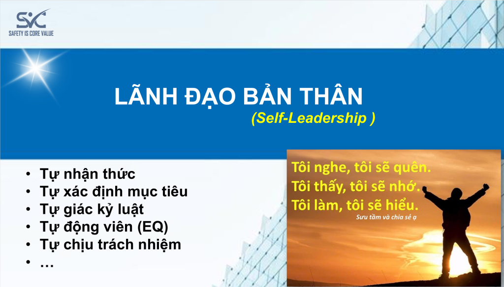 Lãnh đạo bản thân, nền tảng thành công trong thời đại bất định